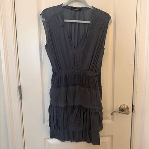 Isabel Marant Slate Tiered Dress